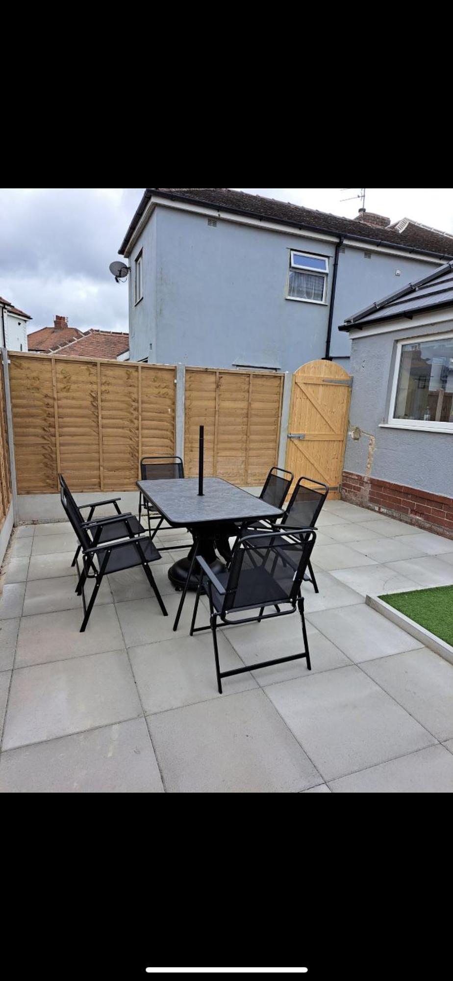 Wave Stays - Ground Floor Apartment - Outside Seating Area Cleveleys Kültér fotó